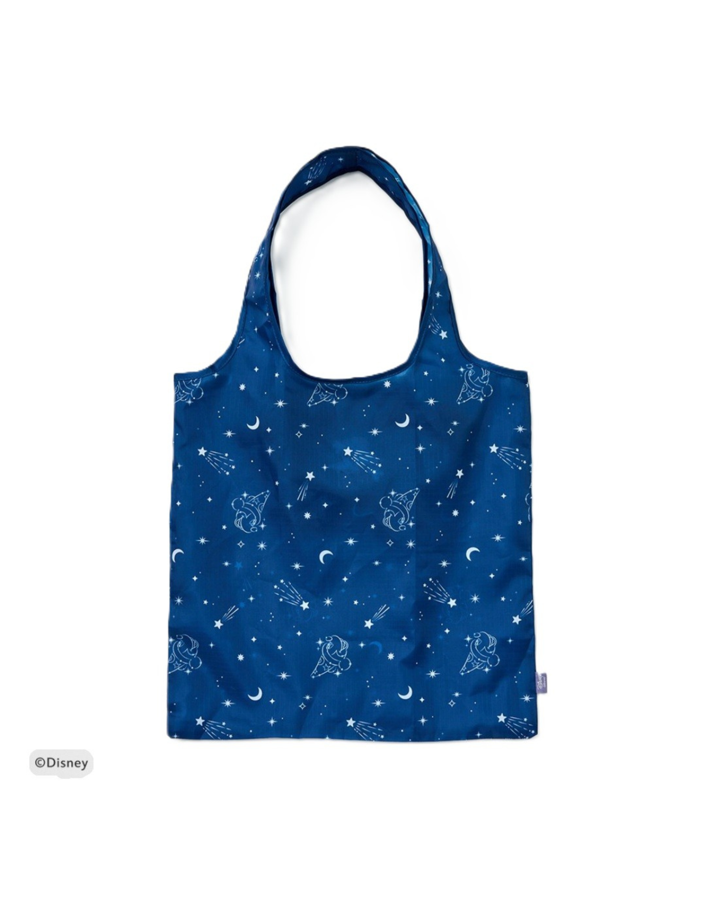 BUTTER SHOP 매지컬 마법사 미키 스트링 패턴 마켓백 네이비