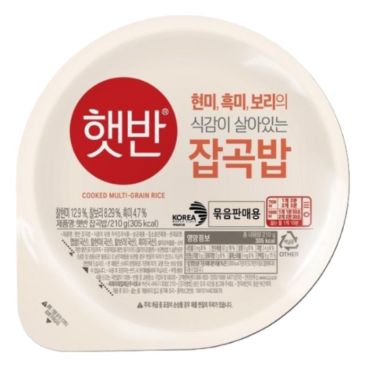 [햇반] 매일잡곡밥 210g ,3개