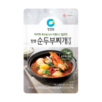 고메레시피 짬뽕 순두부찌개 양념 140g