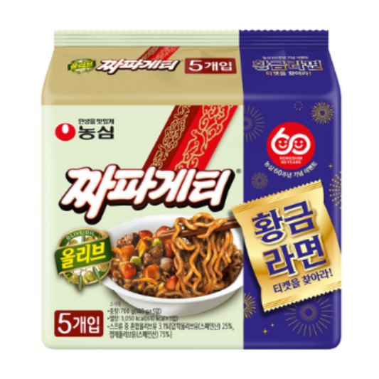 짜파게티 140g,5p