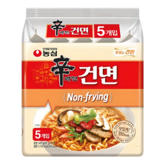신라면 건면 97g,5p🌶️