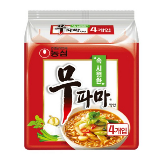 무파마탕면 122g, 4p🌶️