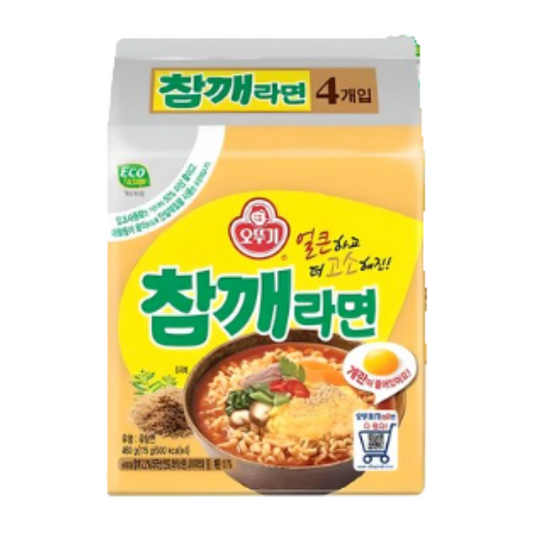 참깨라면 115g,4p🌶️🌶️