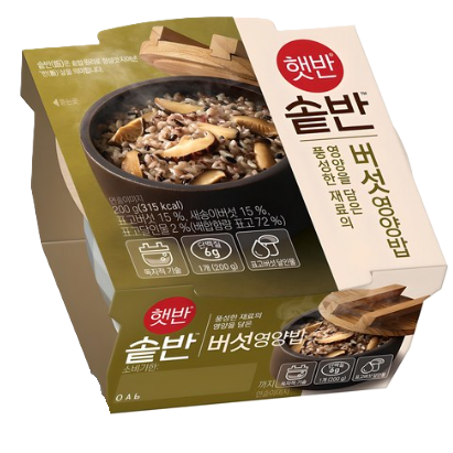 [햇반] 솥반 버섯 영양밥 200g