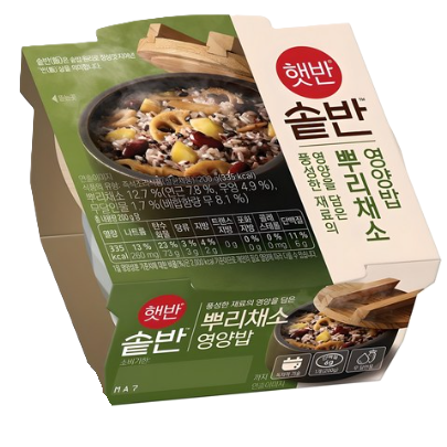 [햇반]솥반 뿌리채소 영양밥 200g
