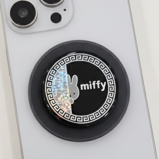 Miffy Moonlight Smart Tok Round – cute round phone grip inspired by moonlight design.