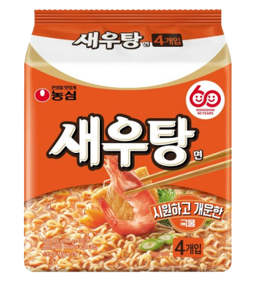Nongshim Shrimp Tang 122g 4pack