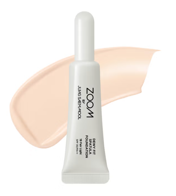 Glow Zoom By Jung Saem Mool 19 Fair Light Dew Fit Spatula Foundation 25ml