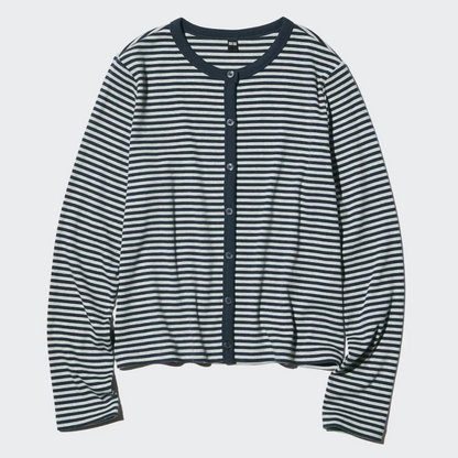 Uniqlo Soft Rib Cardigan Long Sleeve